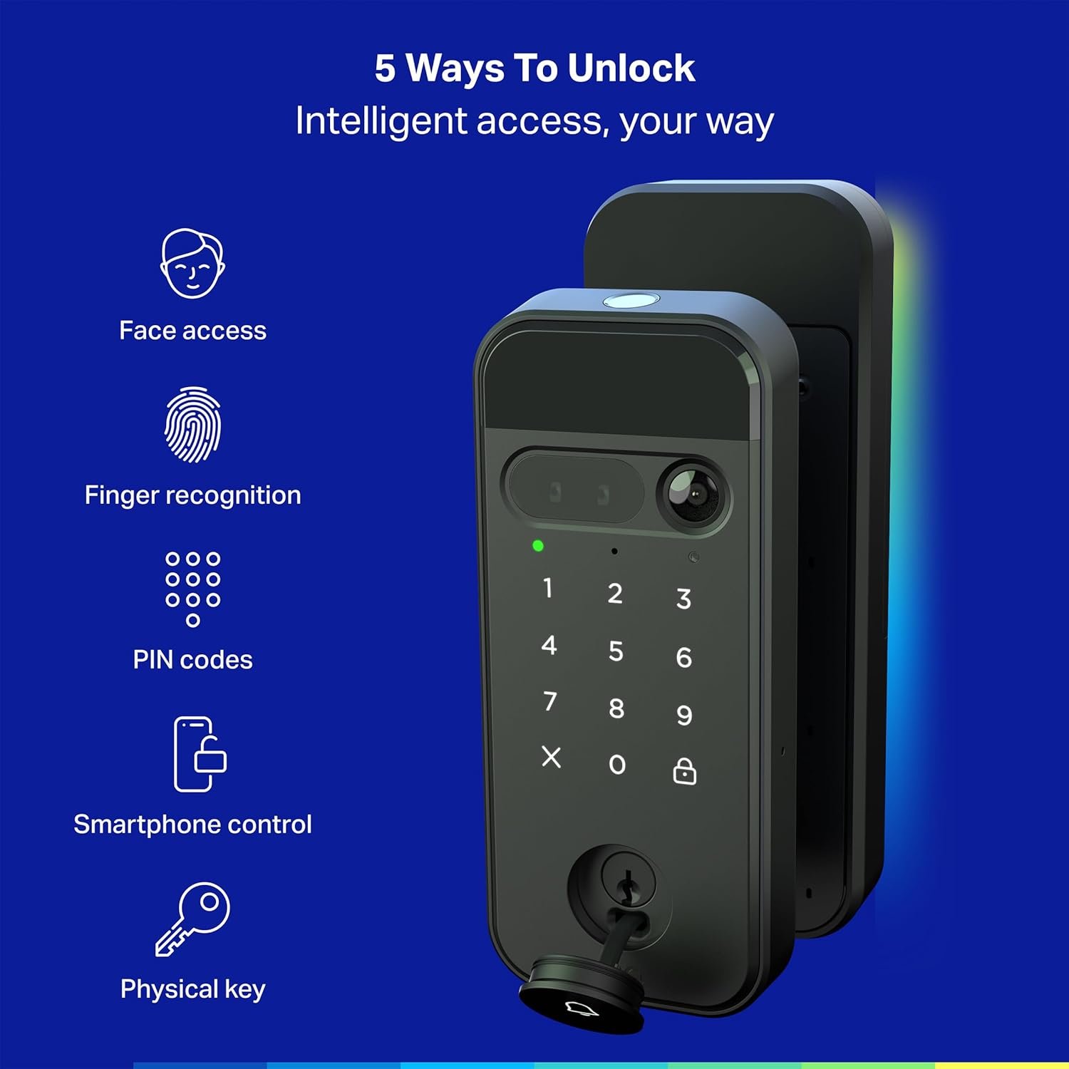 myQ Secure View 3-in-1 Smart Lock