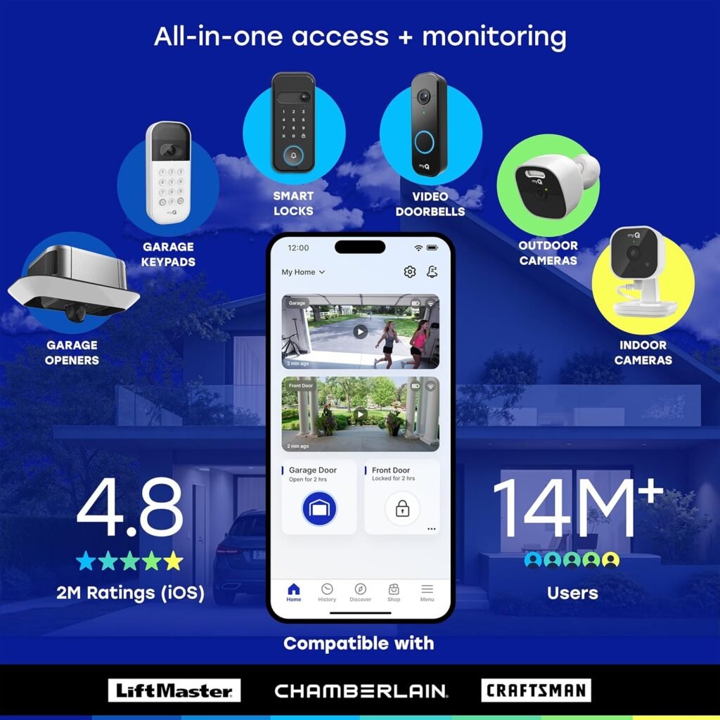 myQ Secure View 3-in-1 Smart Lock