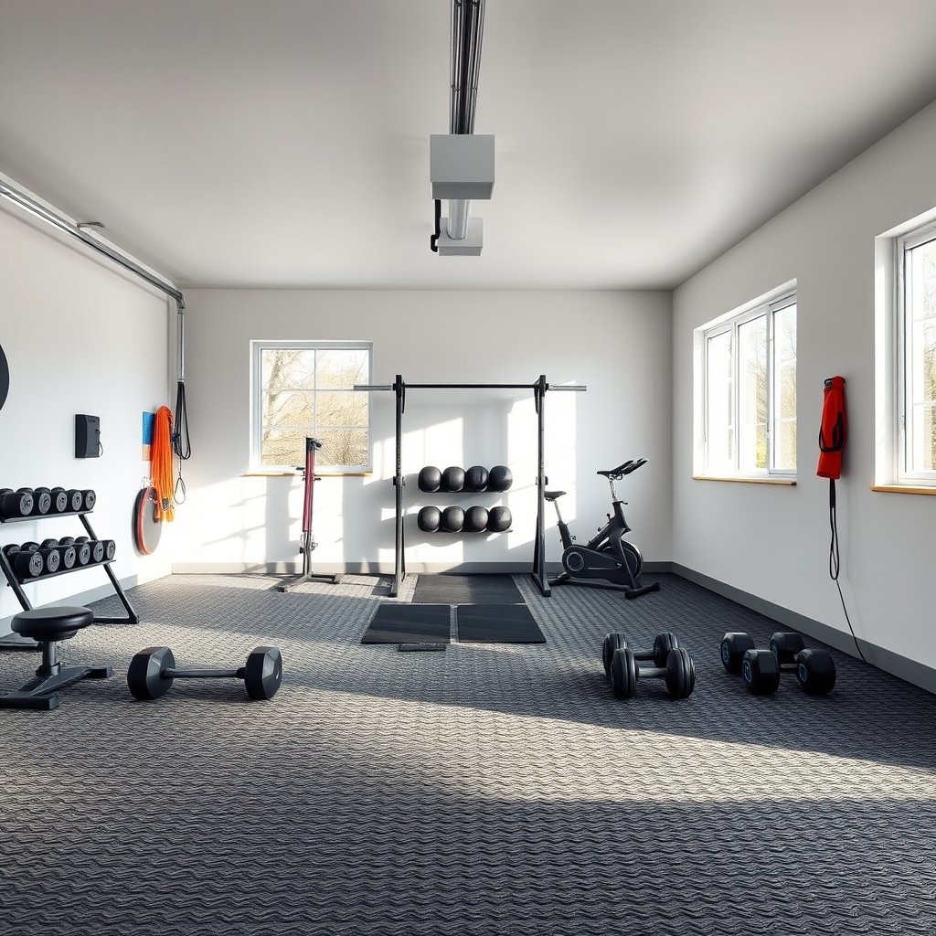 garage gym flooring
