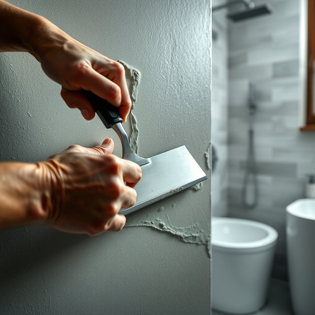 microcement bathroom - Illustration 2