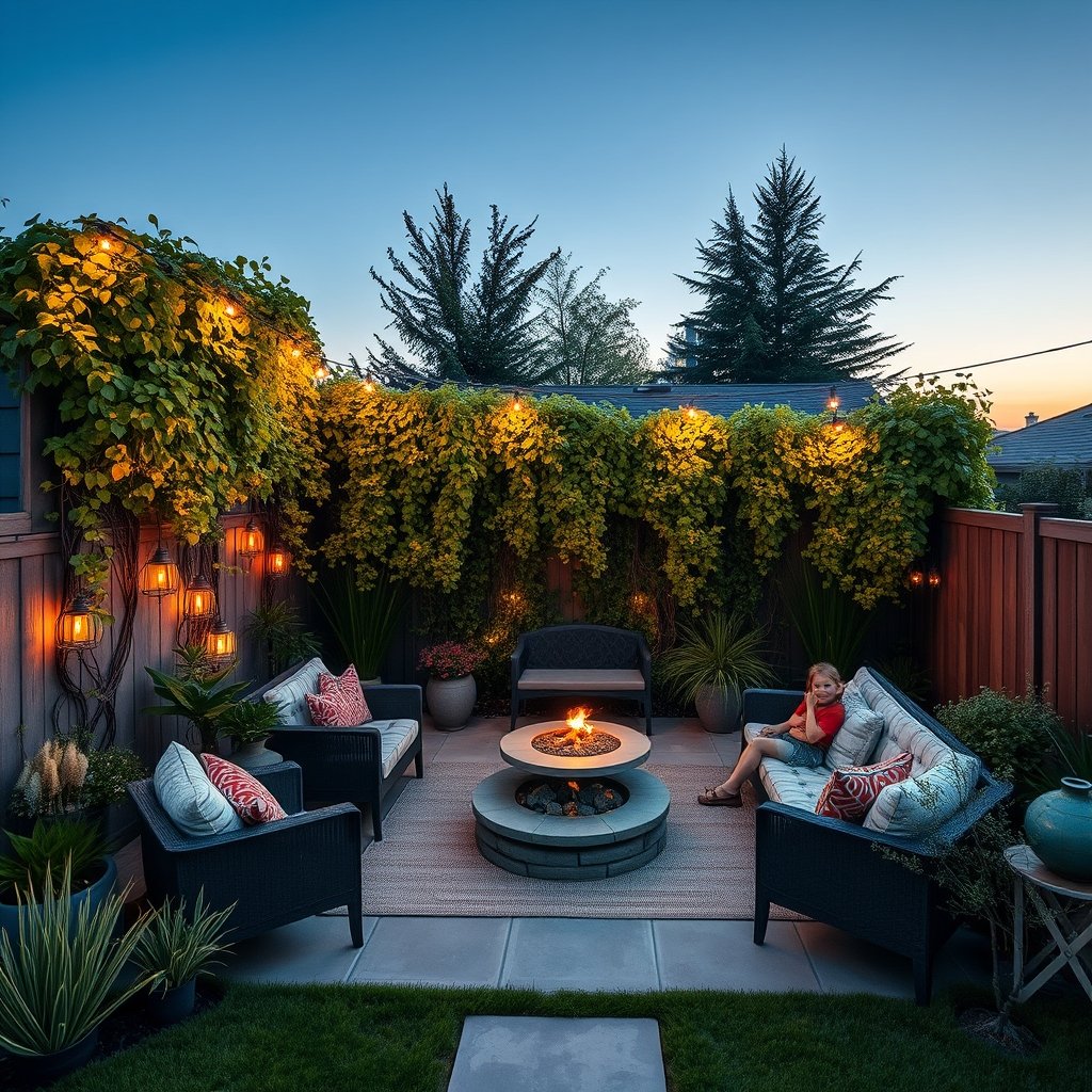 outdoor privacy screen - Illustration 3