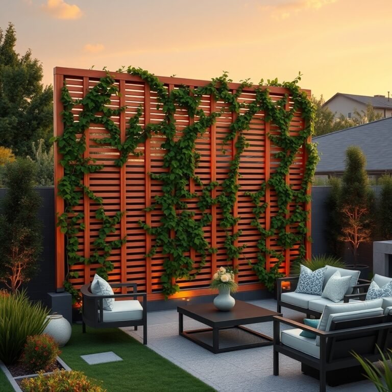outdoor privacy screen
