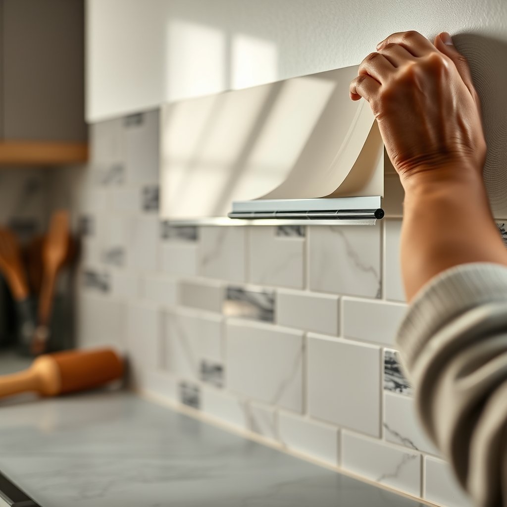 peel and stick backsplash - Illustration 2