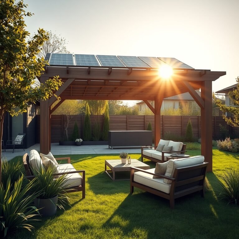 solar pergola